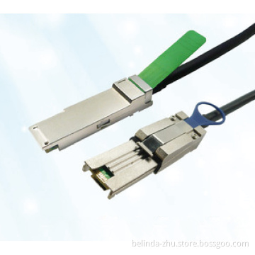 Qsfp to Minisas (SFF-8088) DDR Cable